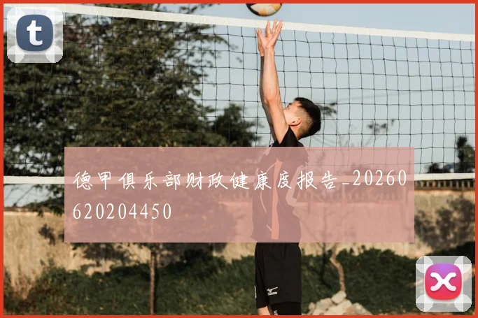 德甲俱乐部财政健康度报告_20260620204450